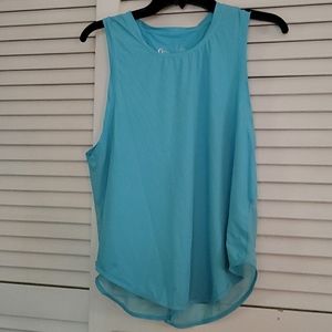 Blue Zyia workout shirt